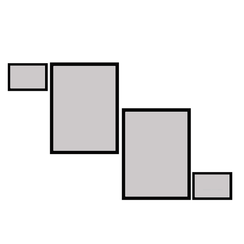 قاب عکس بکلیت مدل 215-146 مجموعه 4 عددی