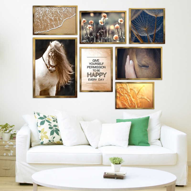 تابلو بکلیت طرح اسب مدل 426 مجموعه 7 عددی