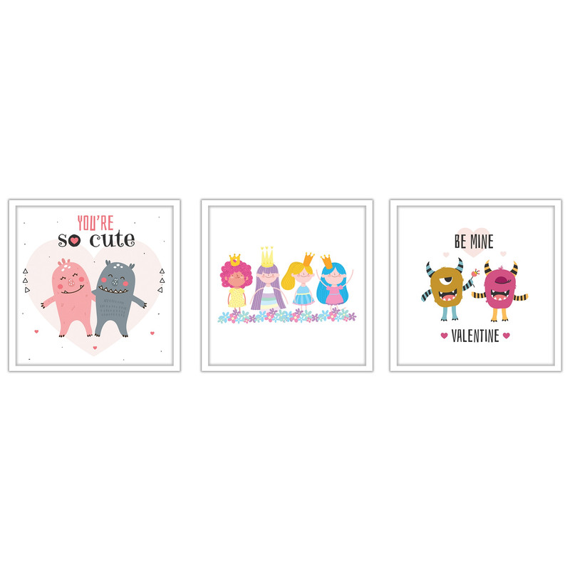 تابلو کودک و نوزاد بکلیت کد 263 مجموعه 3 عددی