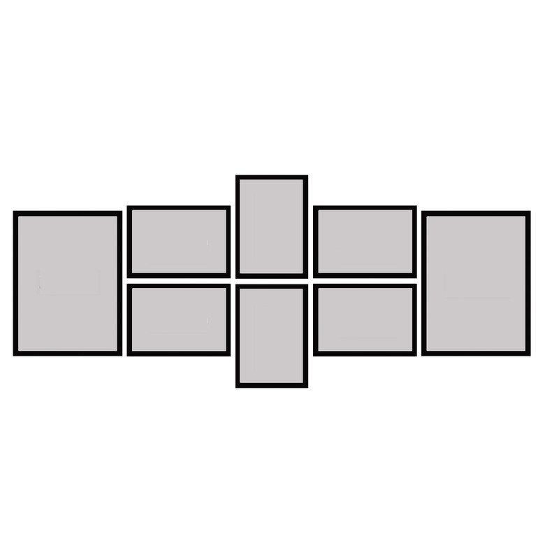 قاب عکس بکلیت مدل 215-141 مجموعه 8 عددی