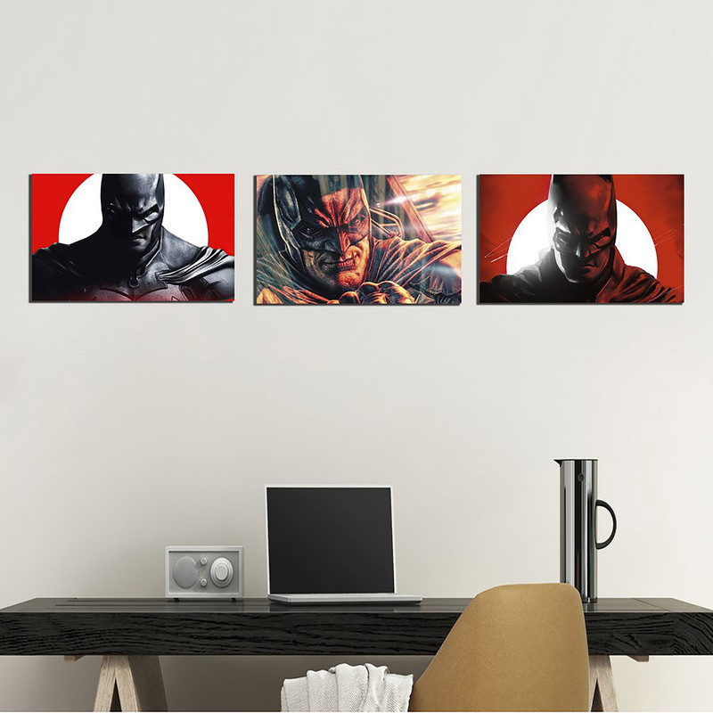 تابلو شاسی بکلیت طرح بتمن مدل 251 مجموعه 3 عددی