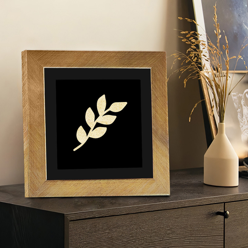 تابلو بکلیت طرح دکوری برگ مدل T-58