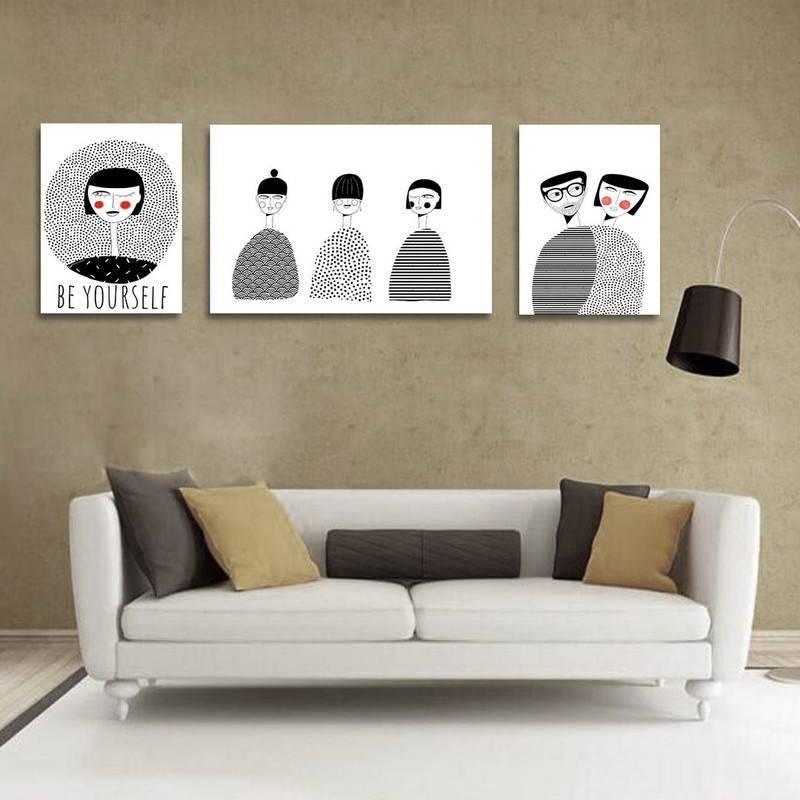 تابلو شاسی بکلیت طرح نقاشی دکوراتیو مدرن سبک کوبیسم مدل SH-1411 مجموعه 3 عددی