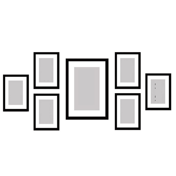 قاب عکس بکلیت مدل پاسپارتو 215-52 مجموعه 7 عددی