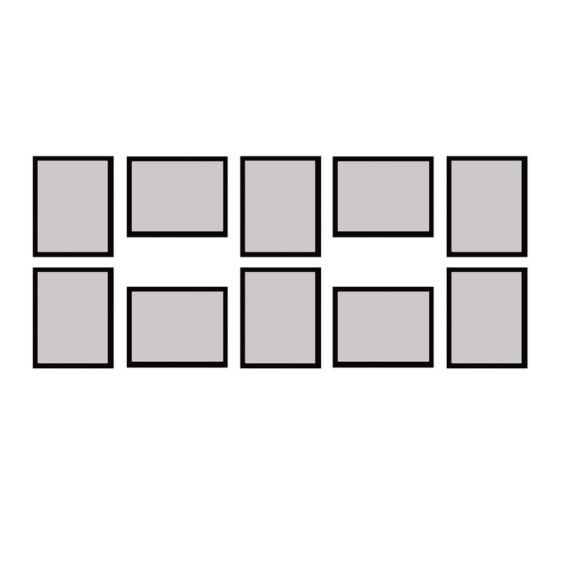 قاب عکس بکلیت مدل 215-139 مجموعه 10 عددی