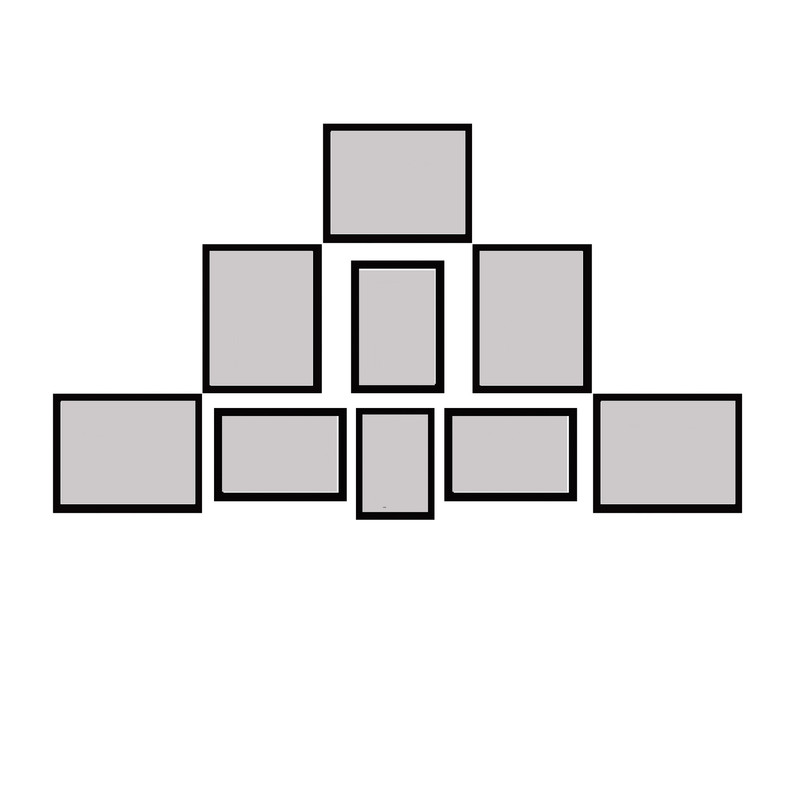 قاب عکس بکلیت مدل 215-94 مجموعه 9 عددی
