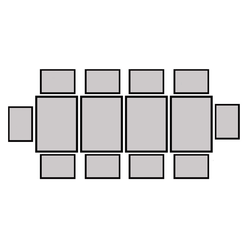 قاب عکس بکلیت مدل 215-3 مجموعه 14 عددی