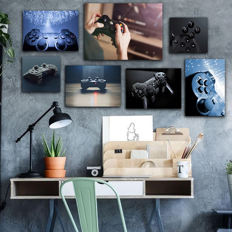 تابلو شاسی بکلیت طرح گیم نت و پلی استیشن مدل SH-927 مجموعه 7 عددی