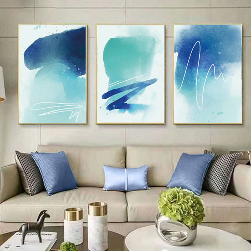 تابلو بکلیت طرح نقاشی مدل دکوراتیو T-306 بسته 3 عددی