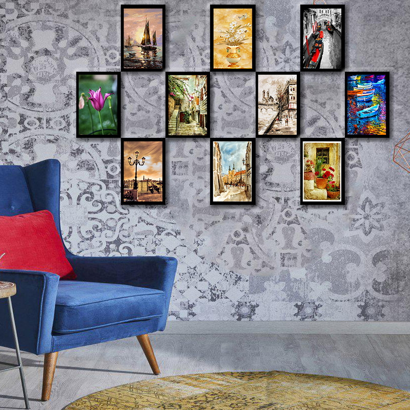 تابلود گروه تولیدی بکلیت مدل T140باطرح نقاشی مجموعه 10 عددی