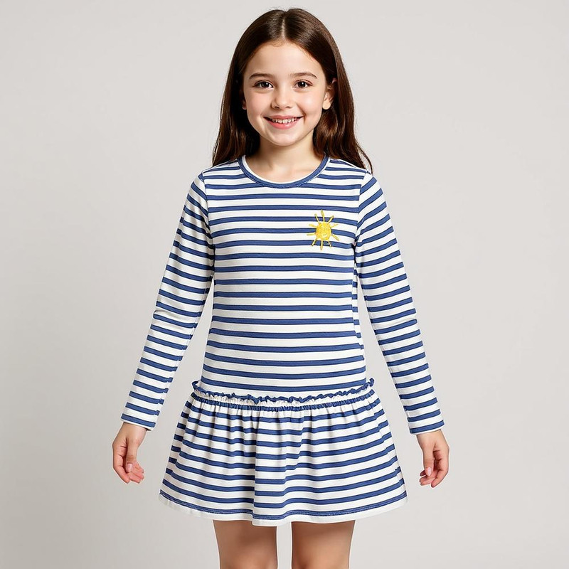 پیراهن دخترانه مدل pk-gr-rr-01