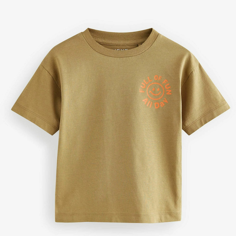 تی‌شرت آستین کوتاه پسرانه مدل pk-yl-nx-00