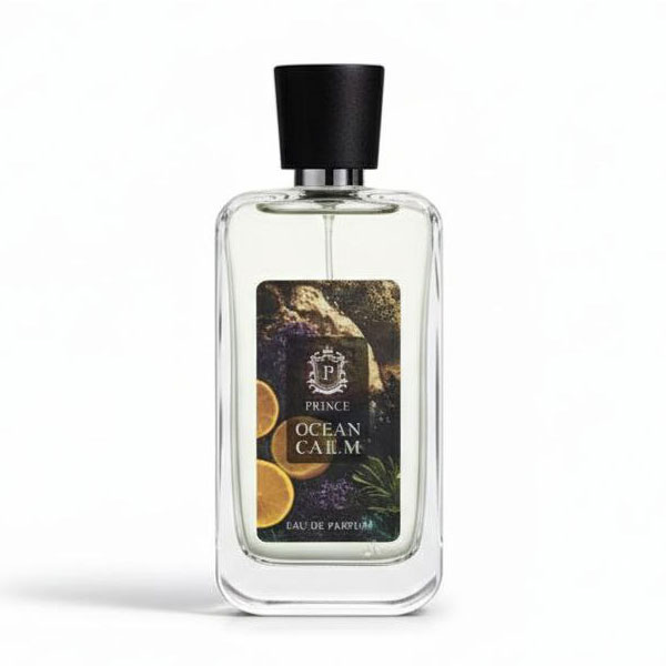 ادکلن مردانه زنانه پرنس مدل Ocean Calm رایحه اورتو پاریسی مگاماره