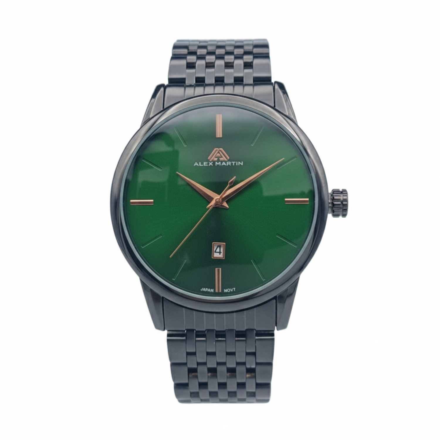 ساعت مشکی صفحه سبز الکس مارتین فرانس 7140 مردانه