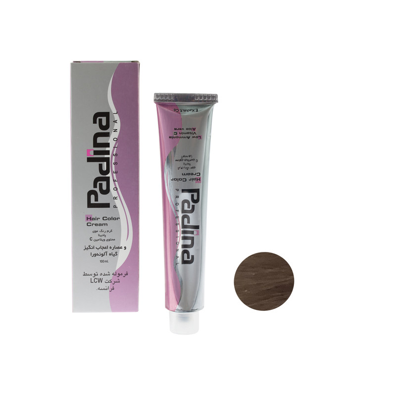 رنگ مو پادینا شماره A7 حجم 100 میلی لیتر رنگ بلوند خاکستری روشن