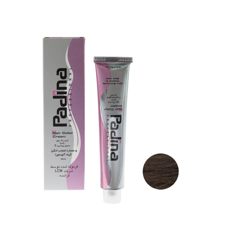 رنگ مو پادینا شماره A6 حجم 100 میلی لیتر رنگ بلوند خاکستری متوسط