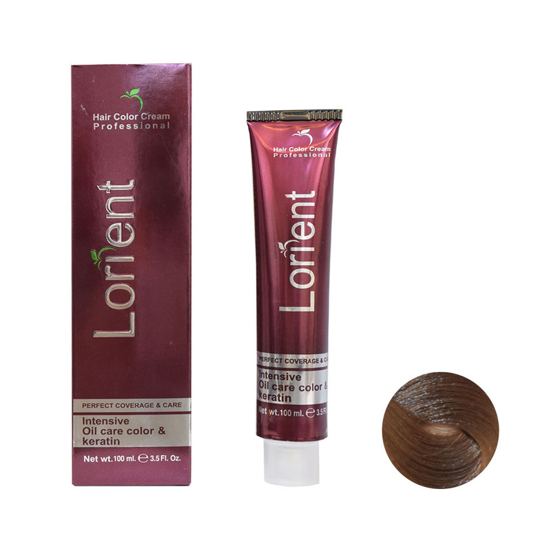 رنگ مو لورینت شماره 5.00 حجم 100 میلی لیتر رنگ قهوه ای روشن قوی