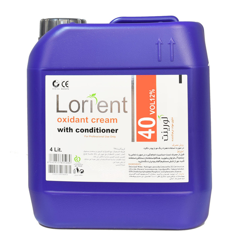 اکسیدان لورینت مدل 40vol شماره 3 دوازده درصدی حجم 4000 میلی لیتر