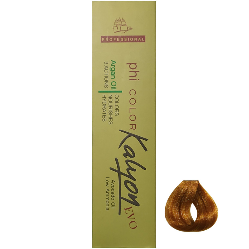  رنگ مو کالیون سری عسلی شماره H7 حجم 125 میلی لیتر رنگ عسلی روشن