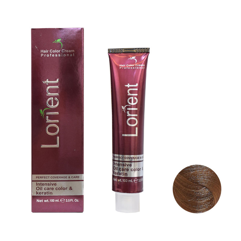 رنگ مو لورینت شماره G6 حجم 100 میلی لیتر رنگ بلوند طلایی متوسط