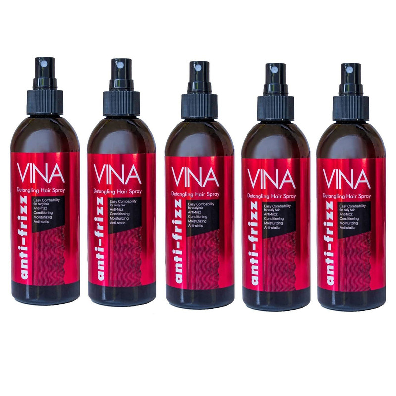 اسپری مو وینا مدل Ant Frizz حجم 250 میلی لیتر مجموعه 5 عددی