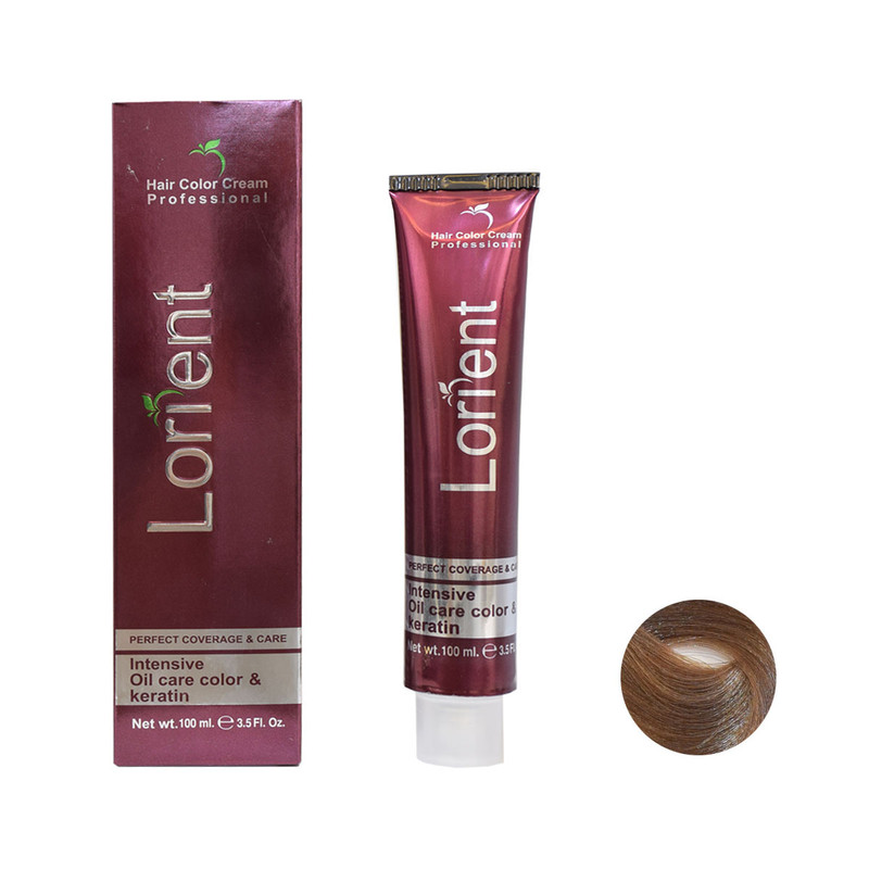 رنگ مو لورینت شماره W5 حجم 100 میلی لیتر رنگ بلوند شکلاتی تیره