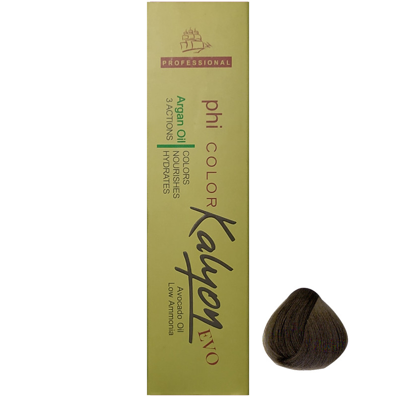 رنگ مو کالیون سری Matt شماره M4 حجم 125 میلی لیتر رنگ قهوه ای زیتونی روشن