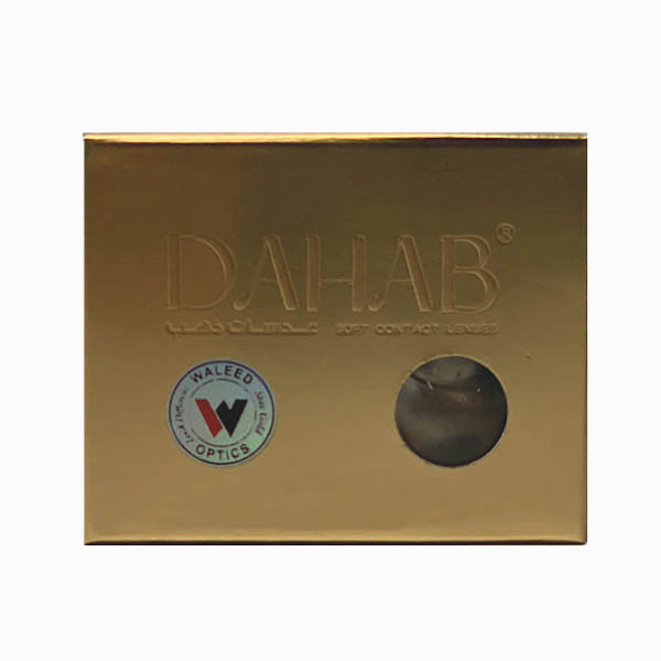 لنز چشم دهب مدل 35 رنگ قهوه ای عسلی