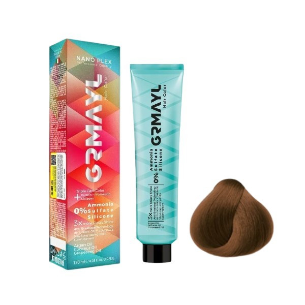 رنگ مو گرمایل شماره 7.31 حجم 120 میلی لیتر رنگ بلوند بژ متوسط