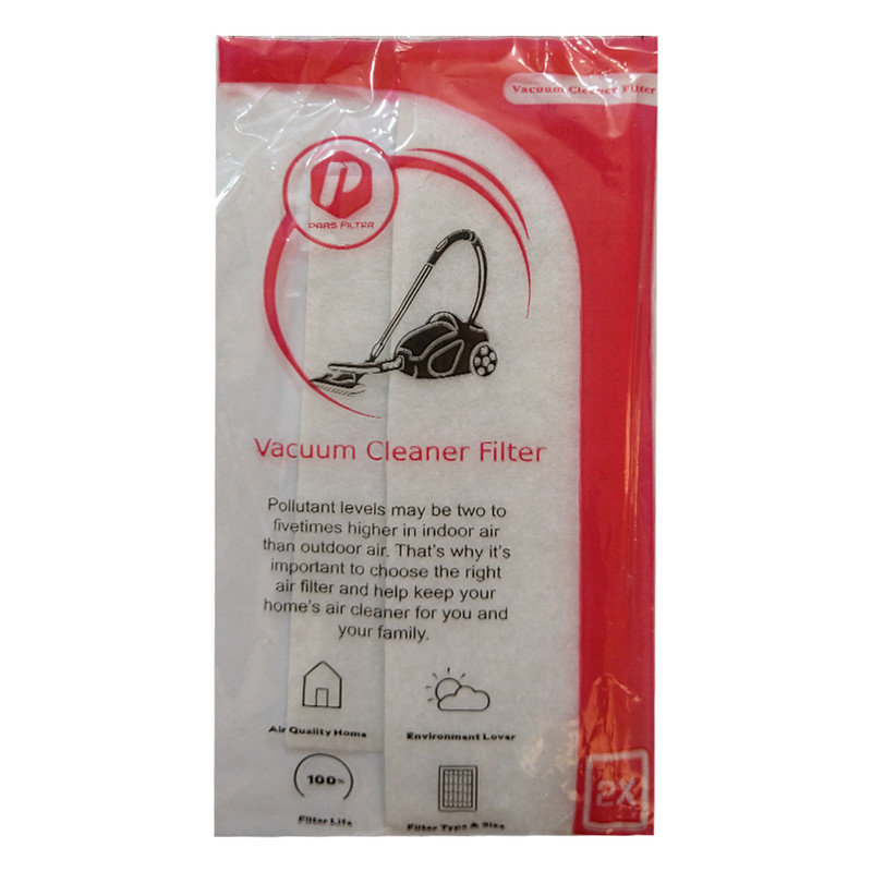 فیلتر جاروبرقی پارس فیلتر مدل 505 مجموعه 2 عددی مناسب برای جاروبرقی پارس خزر