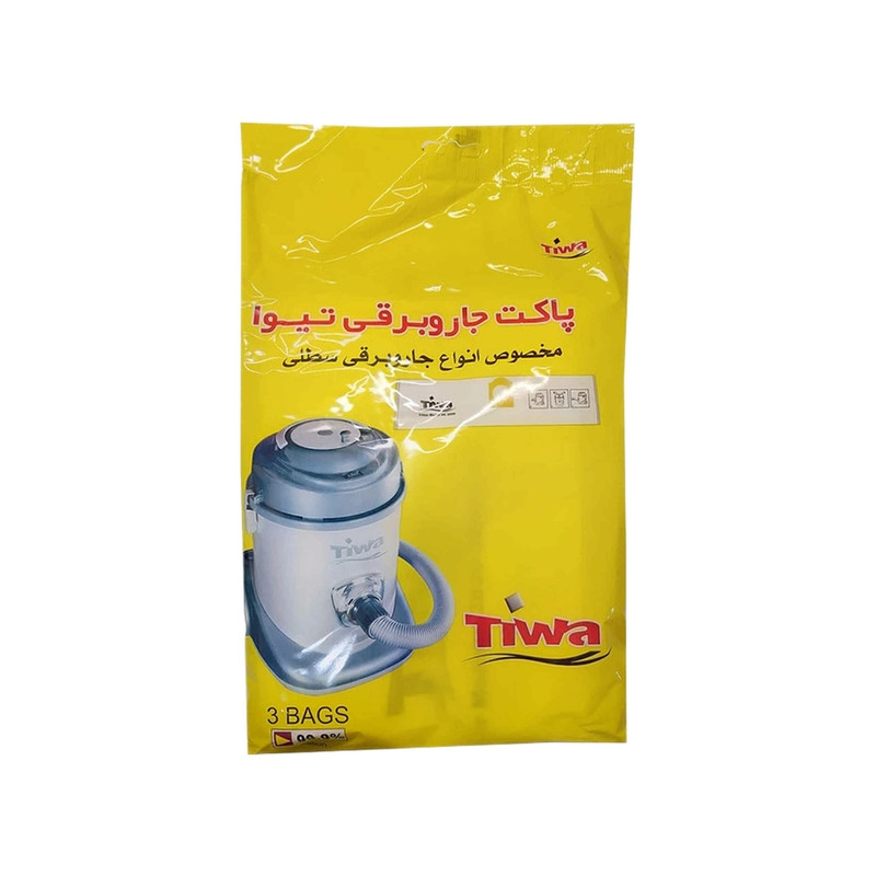 پاکت جاروبرقی تیوا مناسب انواع جاروبرقی سطلی بسته بندی 3 عددی