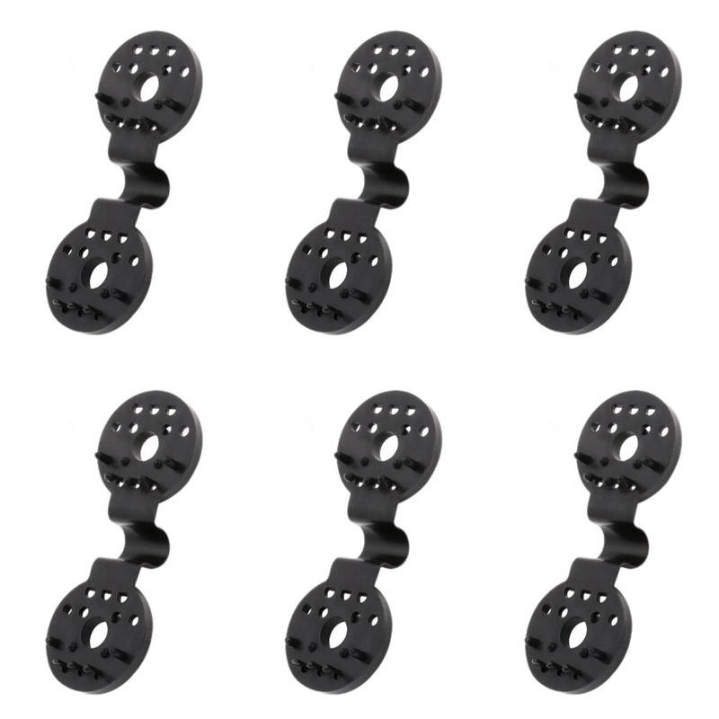 گیره نگهدارنده توری سایبان گلخانه مدل a06 بسته 6 عددی