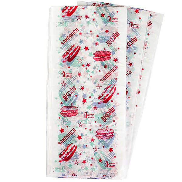 پاکت یکبار مصرف ساندویچ پنگوئن مدل p100 پنج بسته 100عددی