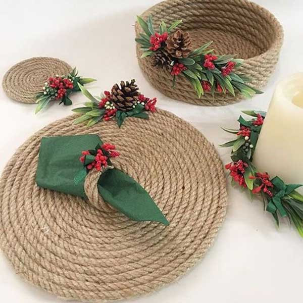 طناب بسته بندی مدل کنفی K14mm طول 5 متر