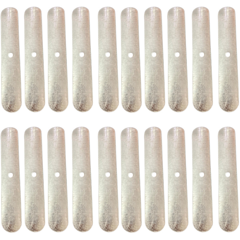 بست زوار نایلون گلخانه ای مدل گالوانیزه کد 12cm بسته 20 عددی