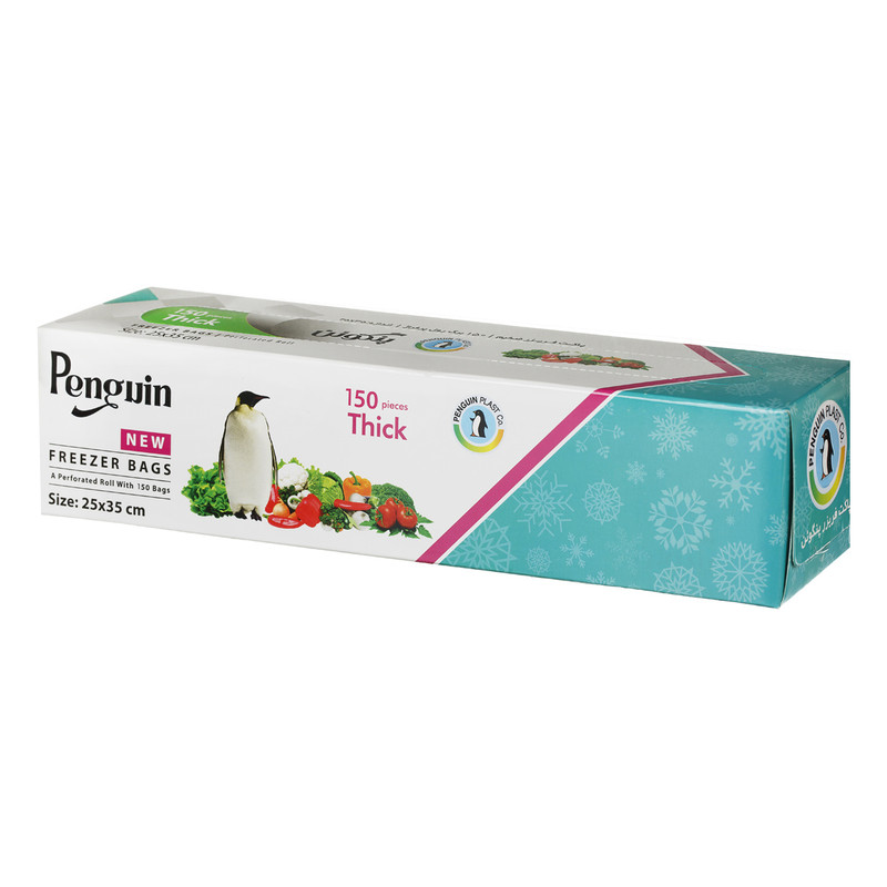کیسه فریزر پنگوئن مدل 25.35 بسته 150 عددی