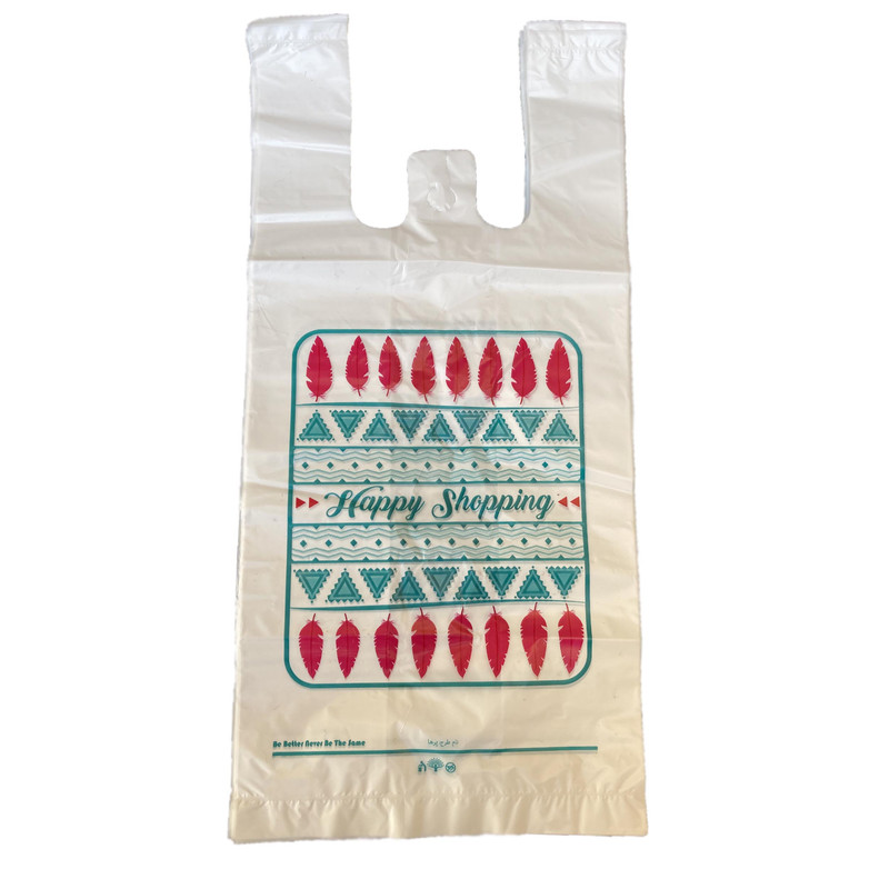 کیسه خرید مدل دسته دار 37.47 بسته 50 عددی