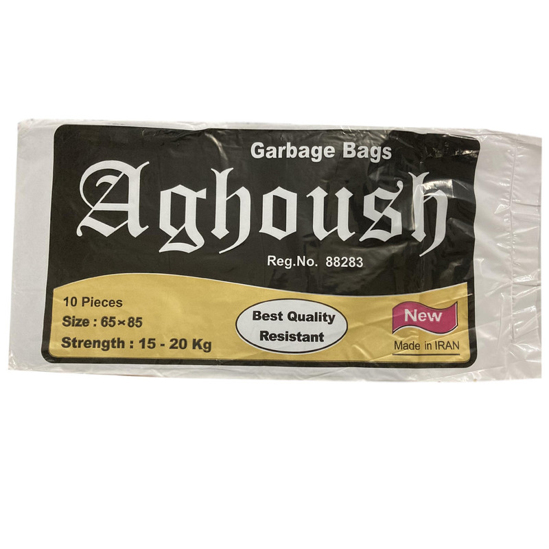 کیسه زباله آغوش مدل ضخیم بسته 10 عددی