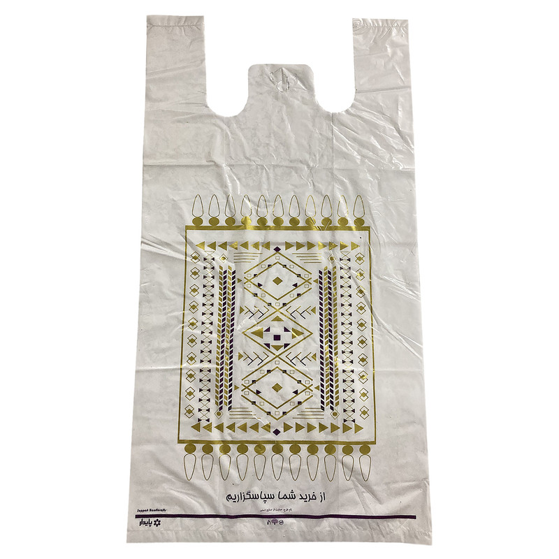 نایلون بسته بندی مدل دسته دار 65.55 بسته 150 عددی