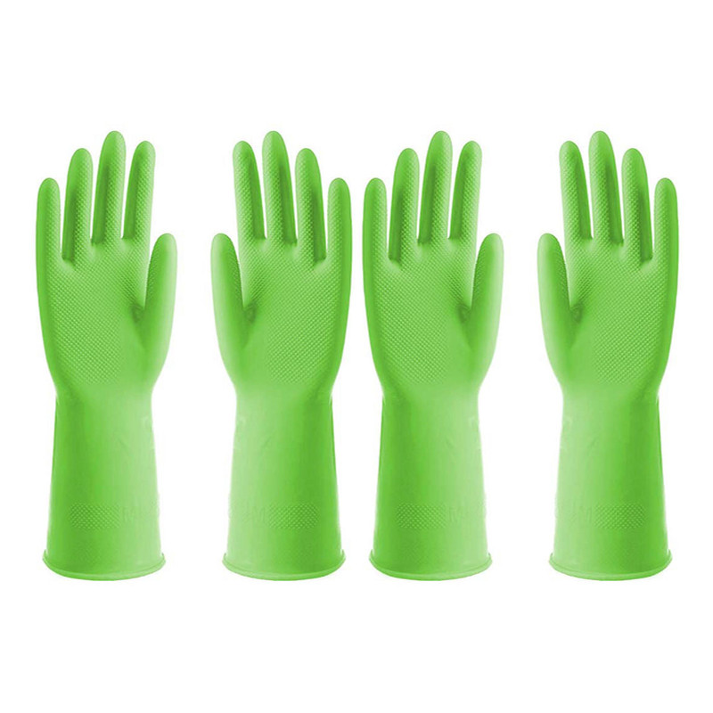 دستکش نظافت دستکش گیلان کرال ساق متوسط بسته 2 عددی