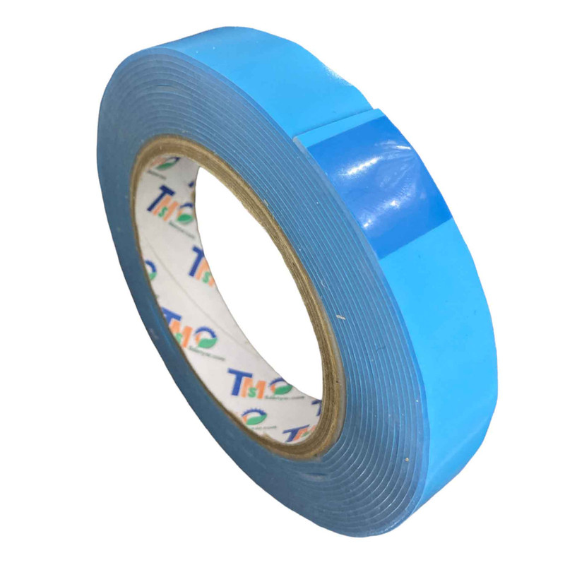 چسب دوطرفه تی ام اس مدل ژله ای کشسانی کد.French.1 عرض یک سانتی متر