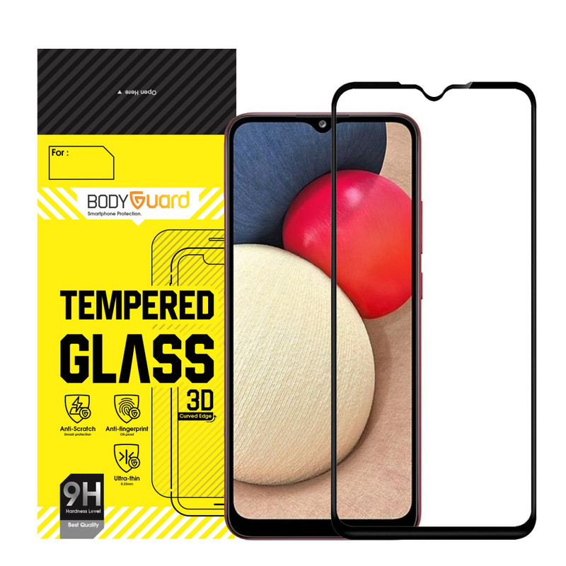 محافظ صفحه نمایش بادیگارد مدل FS مناسب برای گوشی موبایل سامسونگ Galaxy A02s
