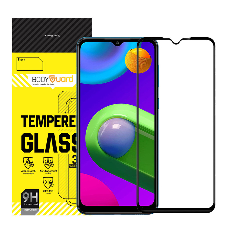 محافظ صفحه نمایش بادیگارد مدل FS مناسب برای گوشی موبایل سامسونگ Galaxy M02