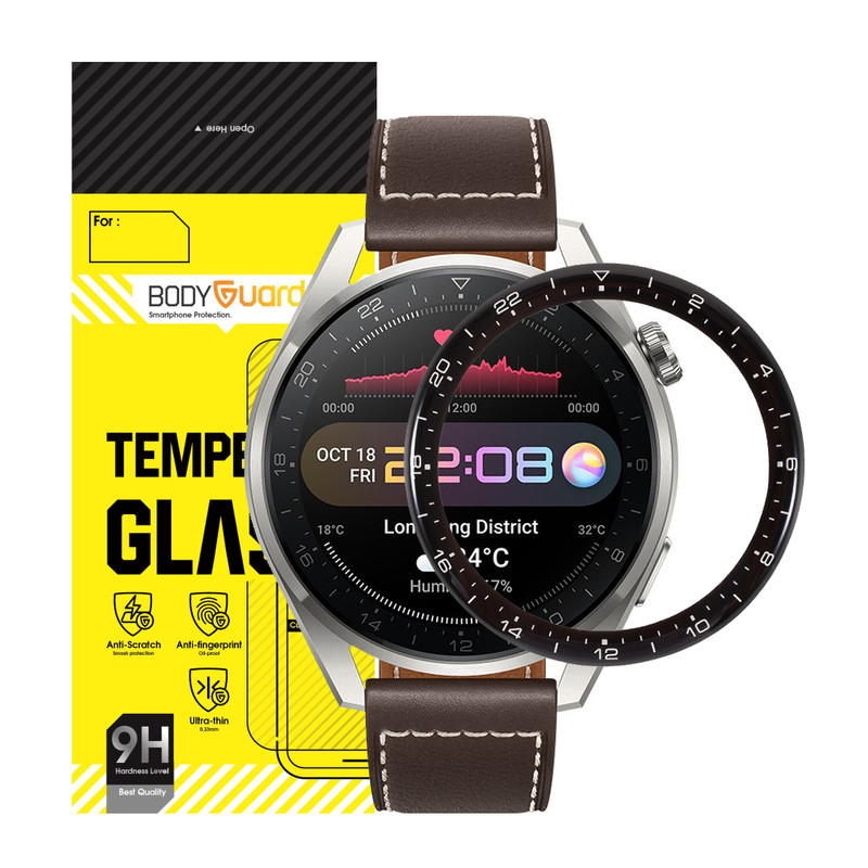 محافظ صفحه نمایش بادیگارد مدل PMMA مناسب برای ساعت هوشمند هوآوی Watch 3 Pro