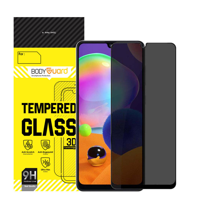 محافظ صفحه نمایش حریم شخصی بادیگارد مدل PS مناسب برای گوشی موبایل سامسونگ Galaxy A31