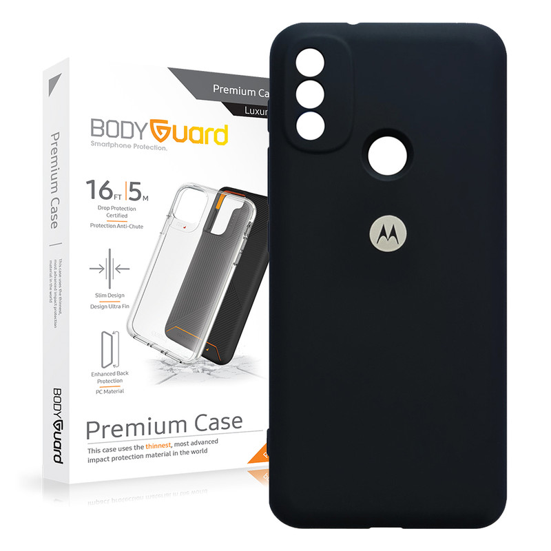 کاور بادیگارد مدل سیلیکونی مناسب برای گوشی موبایل موتورولا Moto E20 / E30 / E40