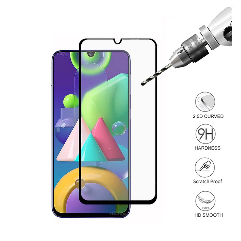 محافظ صفحه نمایش بادیگارد مدل FS مناسب برای گوشی موبایل سامسونگ Galaxy M21