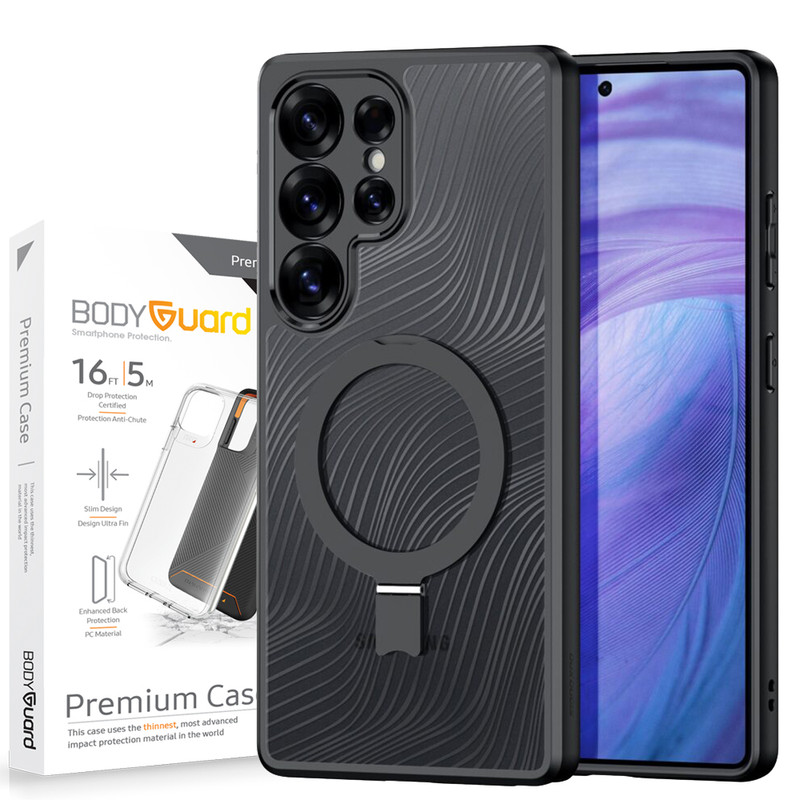 کاور بادیگارد مدل Wave Stand مناسب برای گوشی موبایل سامسونگ Galaxy S25 Ultra