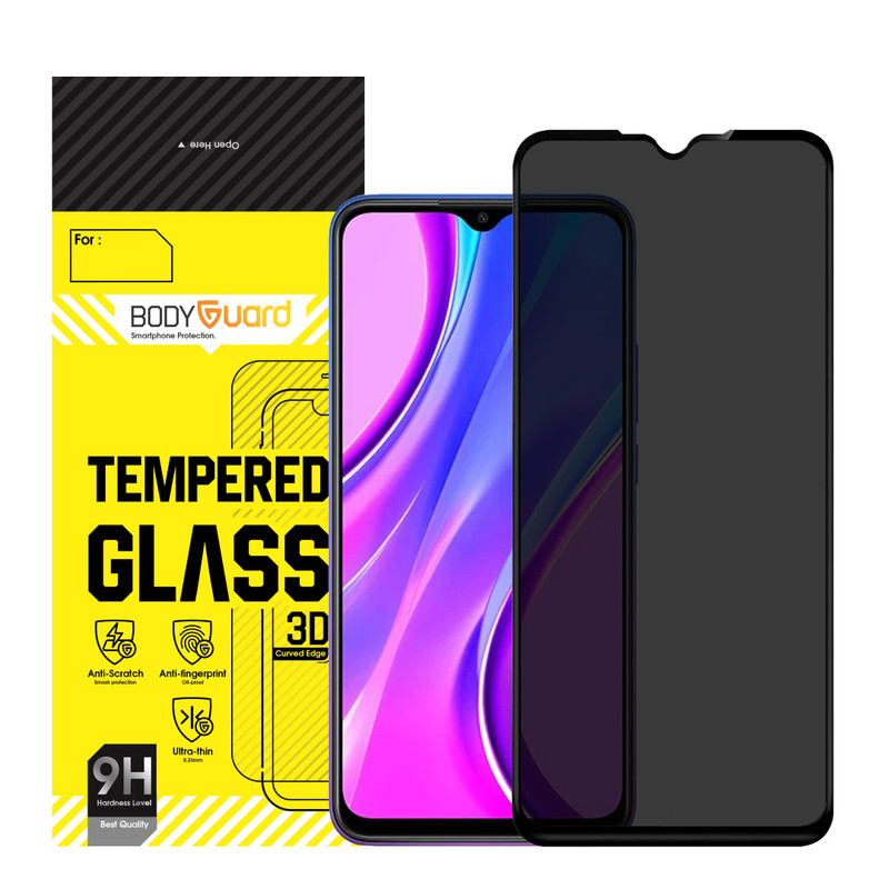 محافظ صفحه نمایش حریم شخصی بادیگارد مدل PX مناسب برای گوشی موبایل شیائومی Redmi 9