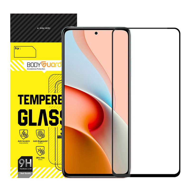 محافظ صفحه نمایش بادیگارد مدل FX مناسب برای گوشی موبایل شیائومی Redmi Note 9 Pro 5G